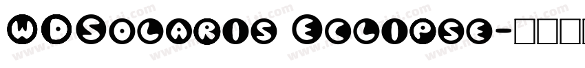 WDSolaris Eclipse字体转换